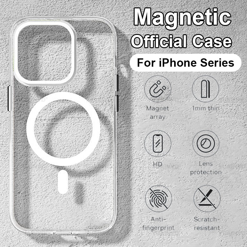 Magnetische Wireless Charging Handyhülle für iPhone